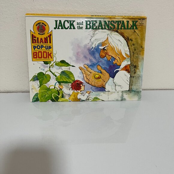 JACK and the BEANSTALK GIANT POP-UP STORY BOOK, 1974 Hardcover-PREOWNED - Picture 5 of 5